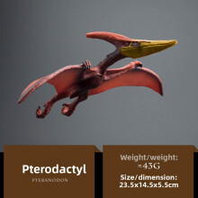 (Flying Pterosaur)Dinosaur Educational Figurines Pvc Static Models For Kids Learning Interactive