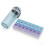 Plastic Simplified Modern Pill Box Sealed Lids Grid Storage Medication Daily 1
