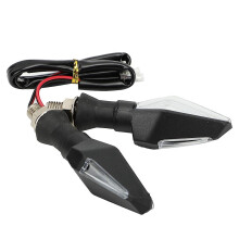 4PCS 12 LED Two Color Turn Signal Light compatible with Motorcycle Scooters ATV Accessories(MK-024)