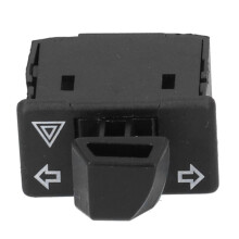 Universal Motorcycle Handlebar Switch Turn Signal Light Control Button 1.2in Width
