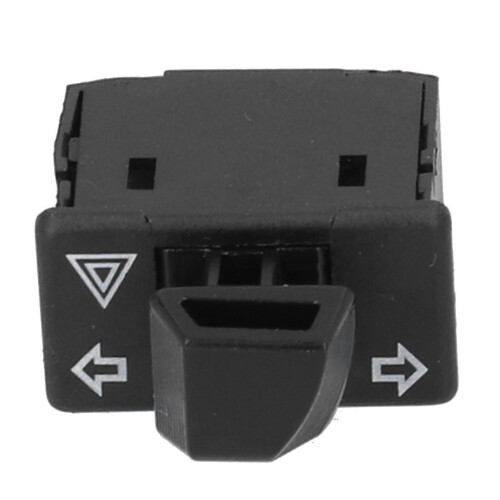 Universal Motorcycle Handlebar Switch Turn Signal Light Control Button 1.2in Width