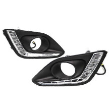 2Pcs LED Daytime Running Lights compatible with Suzuki Swift 2014-2016 - High Brightness Fog Lights