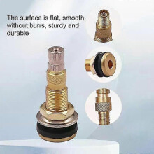 Tubeless Valve Stem TR618A Brass compatible with Tractor & Car Tires - 0.625in Valve Hole Agriculture Tire Tool