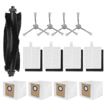 13-Piece Accessory Kit compatible with Eufy Robot Vacuum Cleaner L50/L60 Series, Including Brushes, Filters, DusEdition 0711