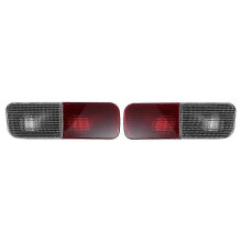1Pair Rear Bumper Reflector Turn Signal Indicator Brake Lamp Brake Reverse Lamp compatible with 2 XFB000720Edition 0711