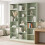 Homcom HOMCOM Bookcase Freestanding Open Storage Shelf with 17 Compartments 9