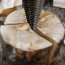32mm Log Splitter, 4PCS Wood Splitting Drill Bits with Hexagonal Post compatible with Easy Wood Splitting