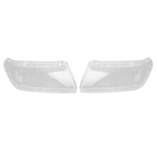 1Pair Car Headlight Shell Lamp Shade Transparent Lens Cover Headlight Cover compatible with Mitsubishi Sport Pajero Race