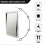 Flush Mount Kitchen Countertop Trash Can Lid Cover 2