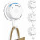 KINZON 4-Pack Suction Hooks compatible with Bathroom, Shower, Kitchen, Window - Reusable Towel Hooks 1