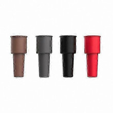 4Pcs Silicone Wine Stoppers, Reusable Bottle Sealers compatible with Wine Beer Champagne