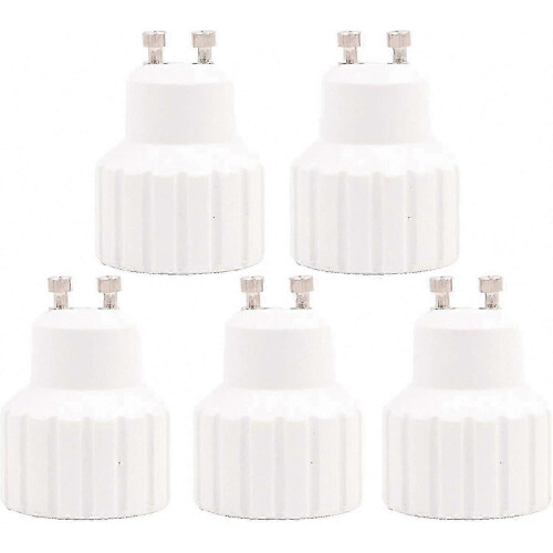 GU10 to GU10 Bulb Socket Adapter compatible with LED Halogen Lamps
