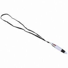 15 Pcs Retractable Lanyard Pens with 4 Color Ink & Chain compatible with School, Home, Office