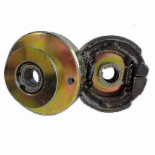 Single Groove Belt Clutch Set compatible with 168f/170f/GX200 Engine, 20mm Shaft compatible with Pump/Cutter