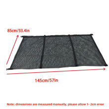 Bolsa de malha suspensa para armazenamento de piscina com design espaçoso para acessórios de natação piscina