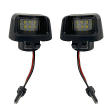 2x Led License Plate Light Lamp Housing compatible with Navara D40 2007-2019 26510-zp50a f26 2025