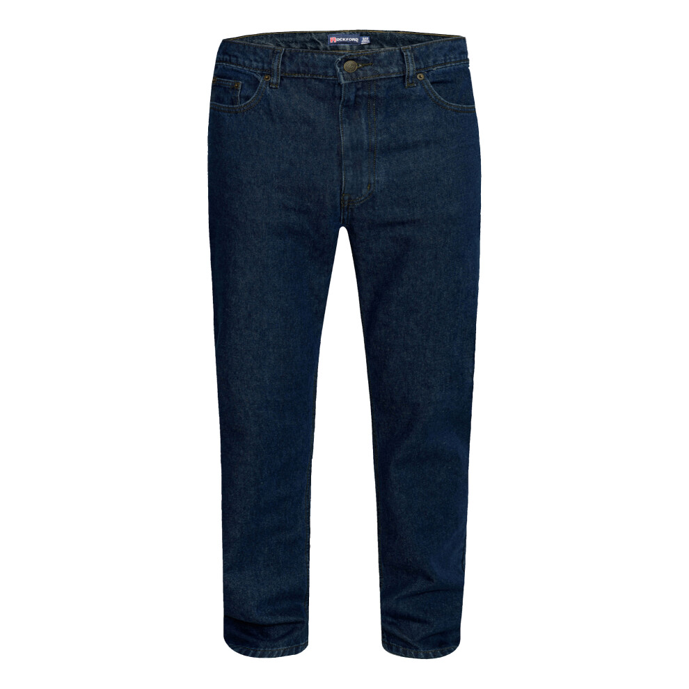 Duke (46R, Indigo) Mens D555 Rockford Comfort Kingsize Jeans
