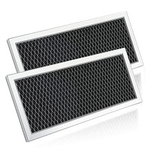 Microwave Oven Charcoal Filter Replacement Parts, Suitable for GE WB02X10956 WB02X11544, for Carbon Filters 2pc