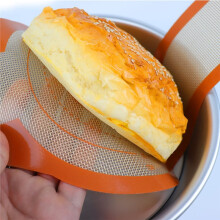 3 Pcs Wider Non-Stick Silicone Bread Sling Dutch Oven Mat Set, Dough Lifter Liners with Longer Handles for Baking