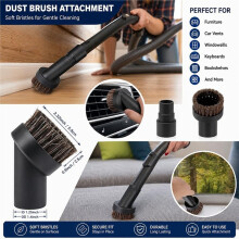 Vacuum Attachment Kit for Universal Vacuum Cleaner Accessories for Home, Car, Furniture, Pet Hair & Tight Spaces