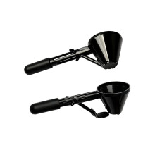 2 PIEZAS Embudo Medidor para Proteína en Polvo Cuchara Dosificadora Anti-Derrames para Leche en Polvo y Café con Mango Corto