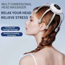 Electric Octopus-Shaped Scalp Massager,  Massager USB Powered Massage Tool Relieve Fatigue for Home & Travel Use