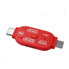 YCS Y627 DFU Flashing Adapter One Key Enter Recovery voor Odin Mode voor IOS voor Android Systeem Refurbishment Diagnostisch Hulpmiddel