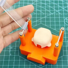 Face Shells Coloring Hand Grip DIY Ob11 Character Doll Polishing Coloring Attaching Pictures Alignment Support Frame