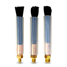 3PCS Weld Brush Pickling Cleaning , M6 Carbon Fiber Weld Brush for Weldseam Bead Joint Cleaning and Rust Removal