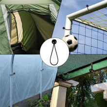 Ensemble D'Attaches de Filet de Football avec Sangle D'Attache, Sangle Élastique pour Filets de , Buts de Football, Auvents, Camping en RV 30