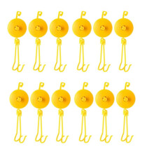 12 PCS Retractable Plant Yoyo with Stopper for Grow Support in Tent Garden or Hydroponics, Suitable for Grow Tent