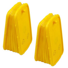 2Pcs Bee Beehive Fogging Machine Smoke Smoker Plastic Blast Board Beehive Honeycomb Frame Beekeeping Tool Accessories