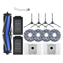 Kompatibel med för T50 Pro Omni T50 Omni Borste Mop Filter Dammpåse Kit Robotdammsugare Tillbehör 14 Delar