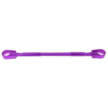 22mm Wzmocniona Belka Kierownicy Motocykla z Aluminium Stopowego, Zmodyfikowana, Uchwyt do Kierownicy, Belka Równoważna FIOLETOWA
