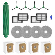 18PCS Replacement Parts Kit Compatible for 505X Combo/ 405/505/507 Combo Robot Vacuum Cleaner