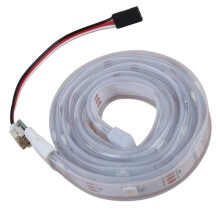 Bandes LED WS2812B 1M WS2812B 144LEDs Programmable Individuellement Adressable WS2811 Intégré 5050 RGB Bande LED