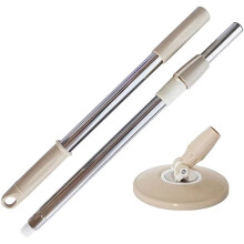 Degrees Rotating Floor Mop Pole Spin Mop Pole Handle Replacement for Floor Foot Pedal Version Handle Cleaning Tool Kit