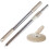 Degrees Rotating Floor Mop Pole Spin Mop Pole Handle Replacement for Floor Foot Pedal Version Handle Cleaning Tool Kit 1