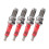 D8TC125 Multi-Electrode Performance  Red-Tip 3-Prong for 125cc-250cc Horizontal Engines 1
