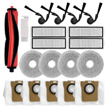 Accessories Kit Compatible Compatible with H50 H50 Pro Robot Vacuum Main Side Brush Filter Replacement Parts 19pcs