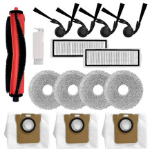 Accessories Kit Compatible Compatible with H50 H50 Pro Robot Vacuum Main Side Brush Filter Replacement Parts 15pcs