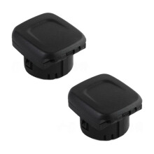 2PCS Center Console Power Outlet Cap Cover 84090238 for Chevy Silverado Sierra Yukon Escalade 2015-2017
