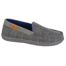 (8 UK, Grey) Zedzzz Mens Neville Slippers