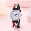 3D Embossed Striped Plastic Strap Football Pattern Student Watch Cute Elementary School Student Gift Watch 1