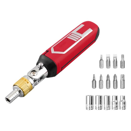14 in 1 Multi-Function Rotary Ratchet Screwdriver Set Magnetic Screw Driver Bits Hand Repair Tool Screwdriver Bit Set 1