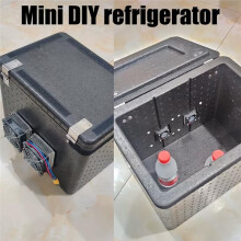 Climatiseur 12V DIY Système de Refroidissement Thermoelectrique Électronique Module de Conduction de Refroidissement Dissipateur de Chaleur