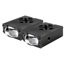2PCS Car Grill Driving Lights, Projector Fog Lights Led Work Light for Car/Truck/OffRoad/UTV/ATV/Motorcycle