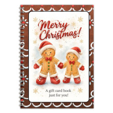 Kerst Peperkoek Cadeaubonboek, Cadeaus voor Kleinkinderen Kinderen Vrouwen Verrassingen op Elke Pagina DIY Cadeaubonboekje
