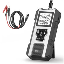 Battery Resistance Tester Handheld Lead Lithium NiCd Analyzer for Lead Acid Lithium Nickels Cadmiums with Clip