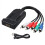 -Compatible to YPbPr Component Scaler Converter 5 RCA RGB -Compatible Input  Power Cable 1